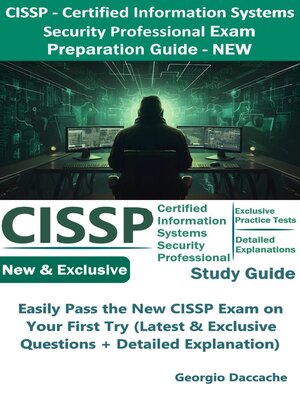 cover image of CISSP--Certified Information Systems Security Professional Exam Preparation Study Guide
